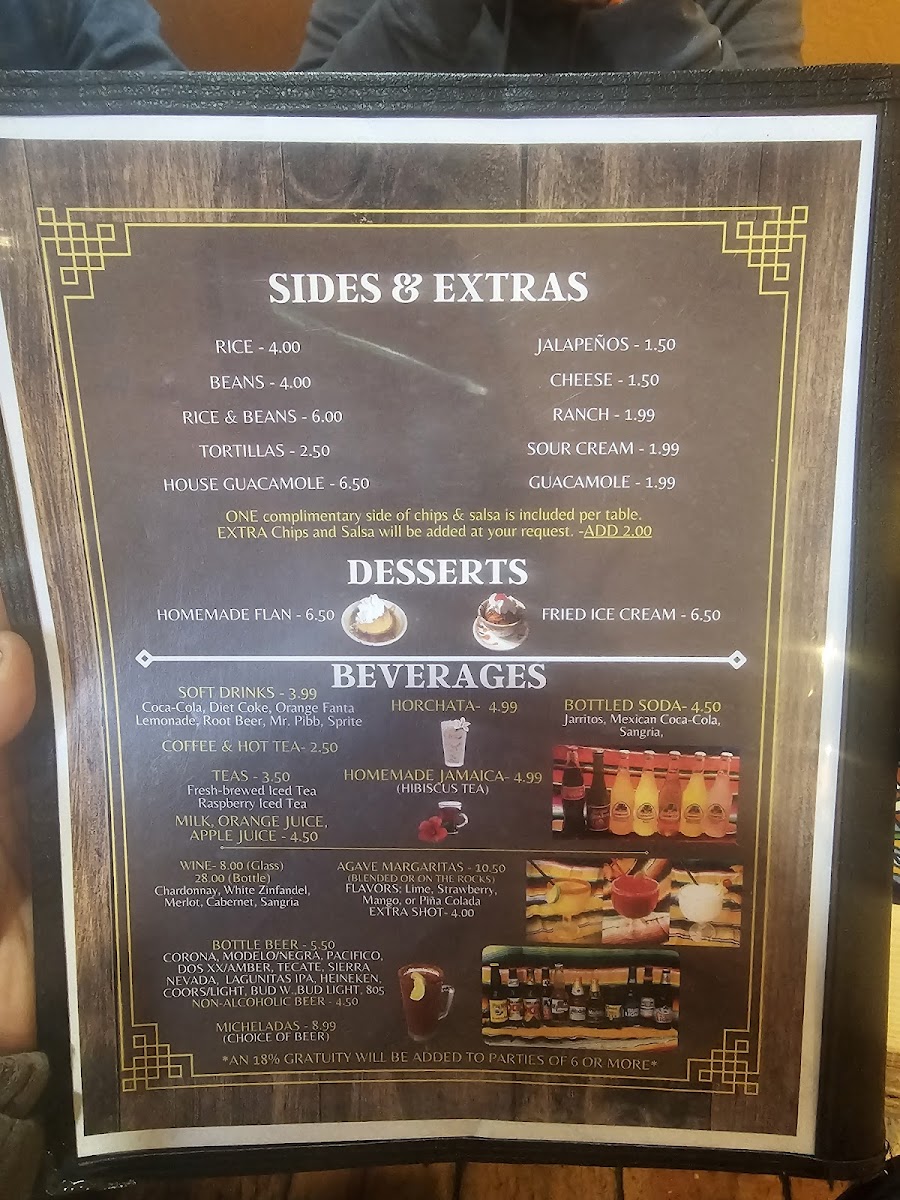 Don Ruben's Mexican Restaurant Menu - Image 5